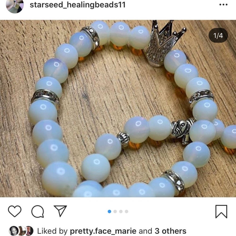 2/3 crystal bracelet set